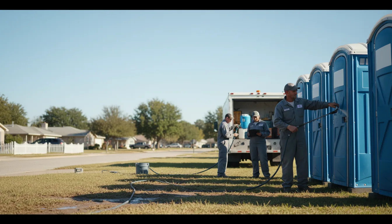 Long-Term Portable Toilet Rental in Caledonia, MS near me